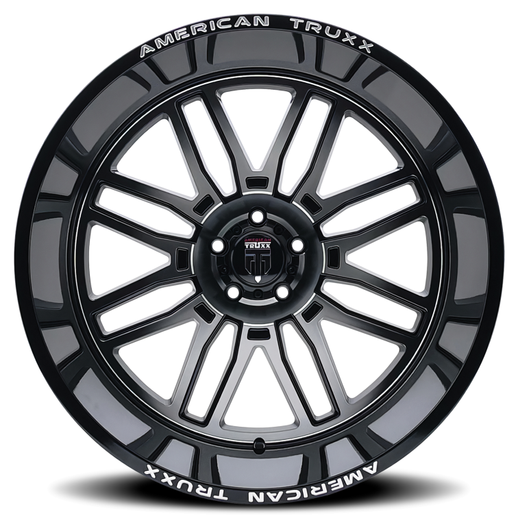 American Truxx AT1915 RESTLESS  Gloss Black Machined