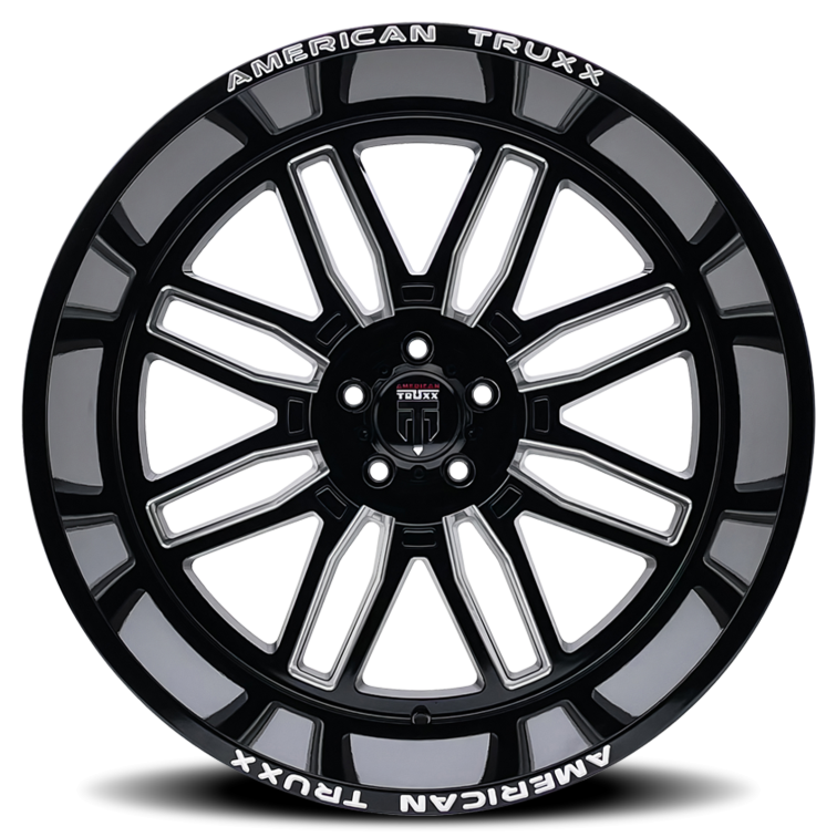 American Truxx AT1915 RESTLESS  Gloss Black Milled