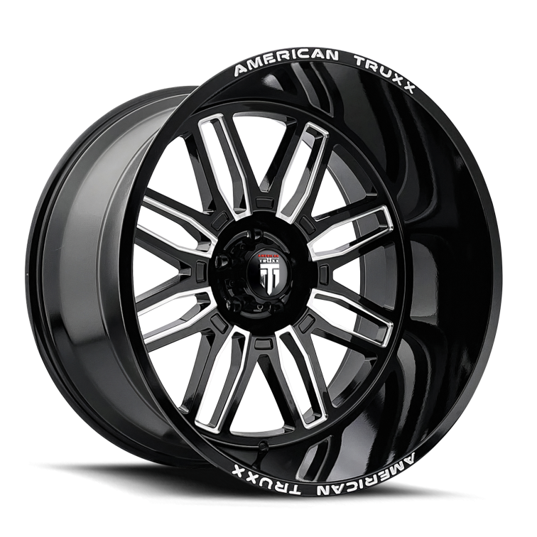 American Truxx AT1915 RESTLESS  Gloss Black Milled