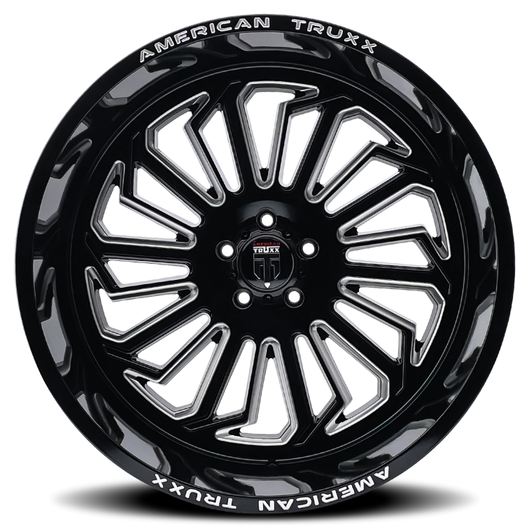 American Truxx AT1916 BUTCHER  Gloss Black Milled
