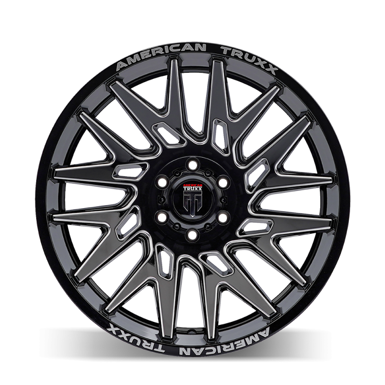American Truxx AT1919 EVOLUTION  Gloss Black Milled