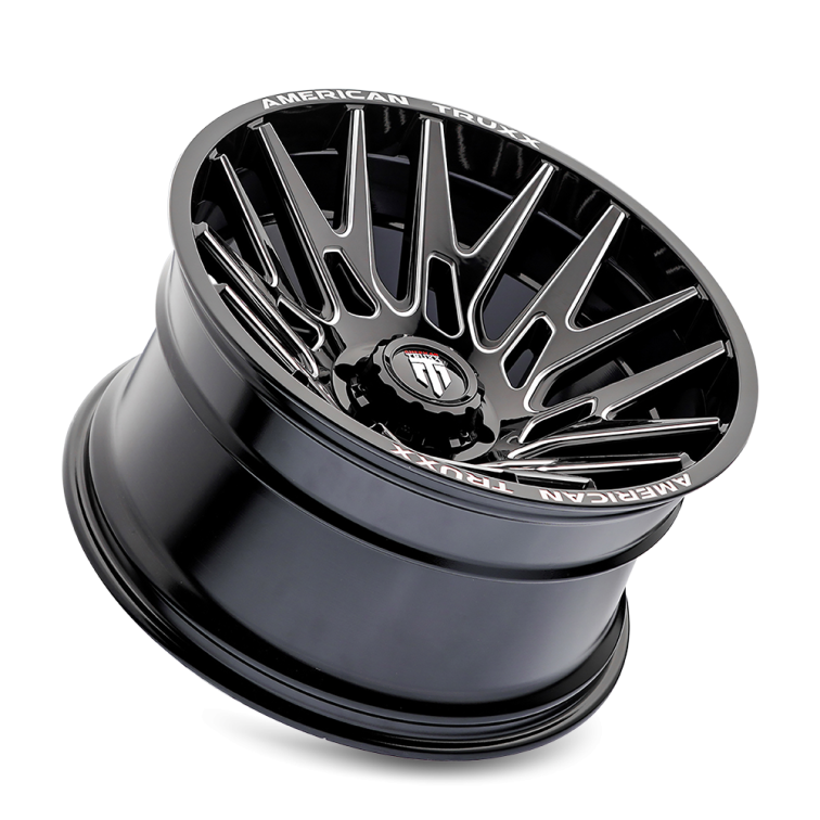 American Truxx AT1919 EVOLUTION  Gloss Black Milled