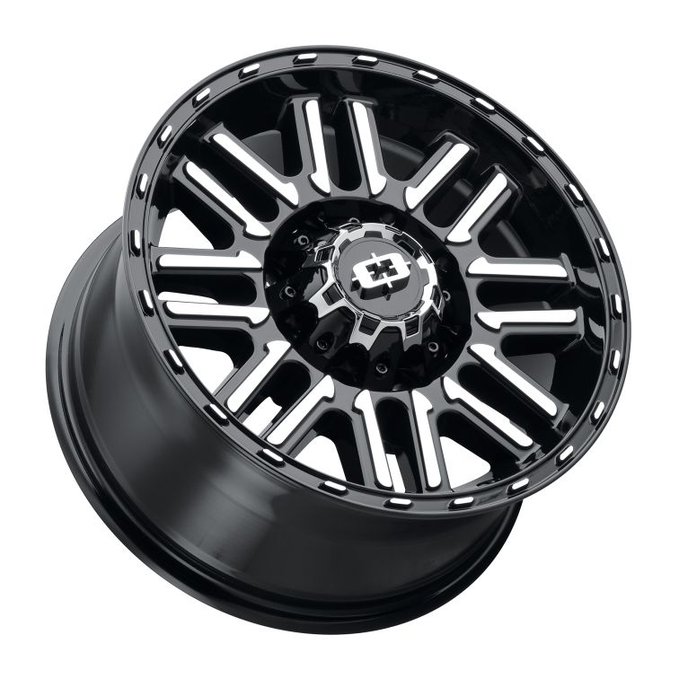 Vision Off Road 348 Nexus  Gloss Black Machined Face