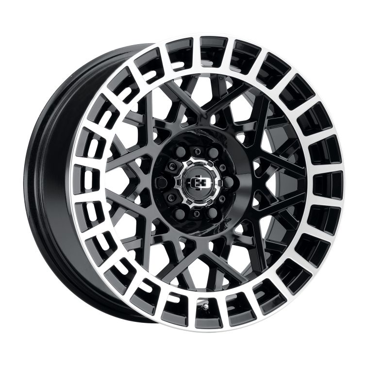 Vision 349 SAVAGE  Gloss Black w Machined Lip