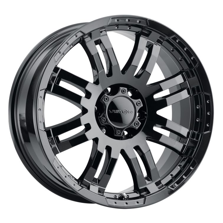 Vision Off Road 375 Warrior Off Road  Gloss Black