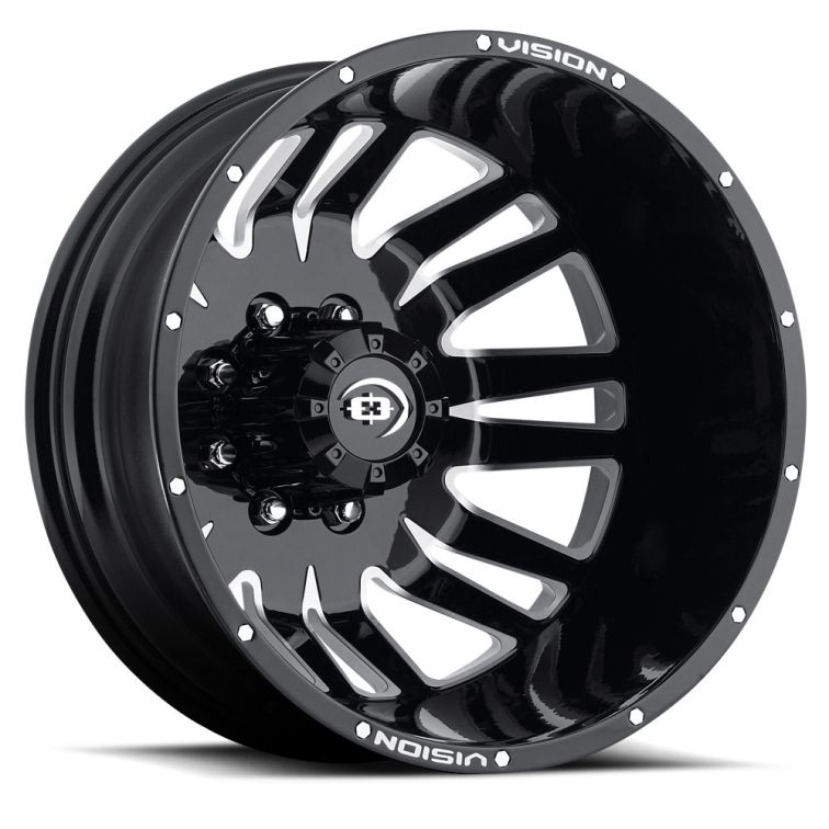 Vision HD 401 Rival  Gloss Black Machined Face