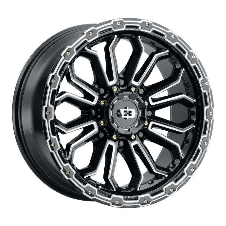 Vision Off Road 405 Korupt  Gloss Black Milled