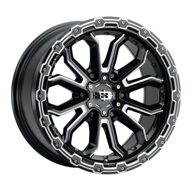 Vision Off Road 405 Korupt  Gloss Black Milled