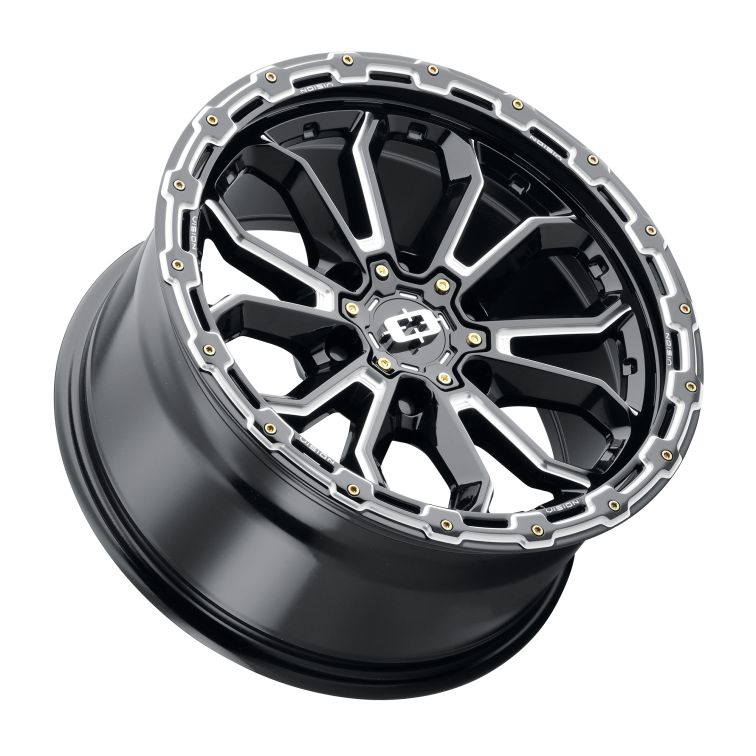 Vision Off Road 405 Korupt  Gloss Black Milled