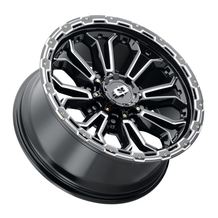 Vision Off Road 405 Korupt  Gloss Black Milled