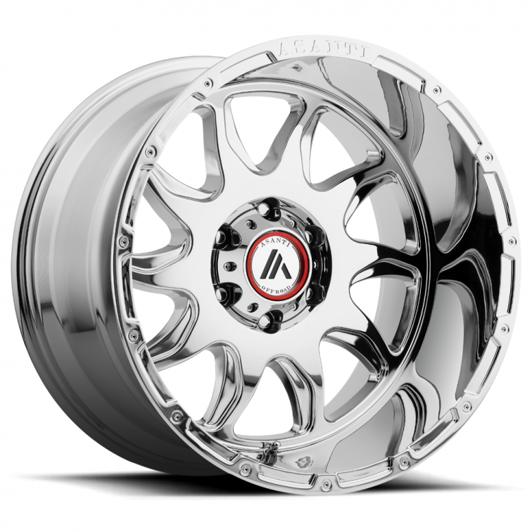 Asanti Off Road AB810 BALLISTIC  Chrome