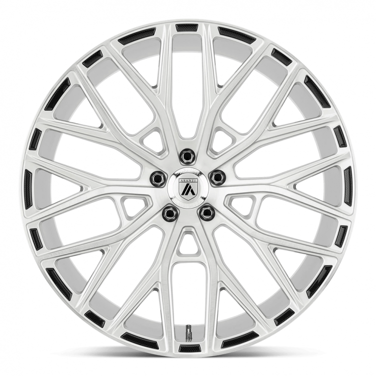 Asanti Black ABL-21 LEO  Machined Silver