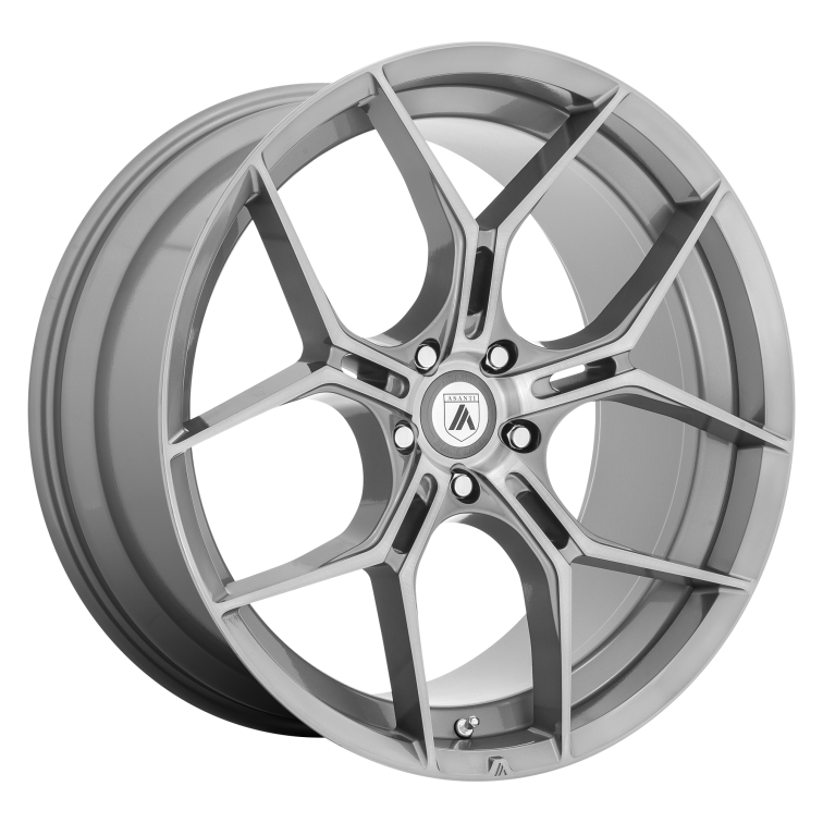 Asanti Black ABL-37 MONARCH  Titanium Brushed