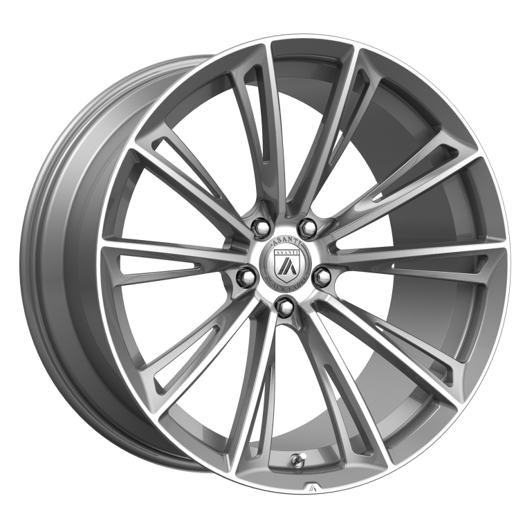 Asanti Black ABL30 CORONA  Titanium Brushed