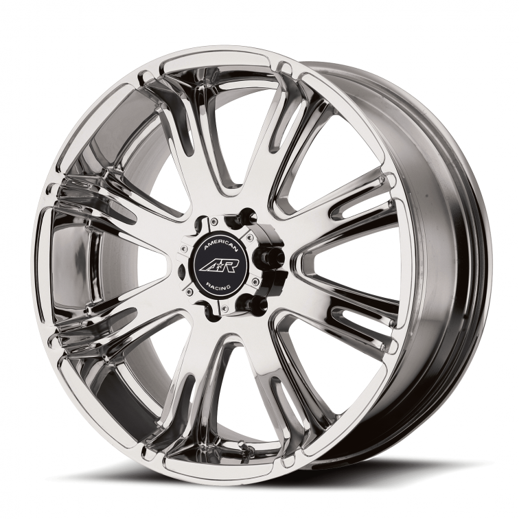 American Racing AR708  Machined Black