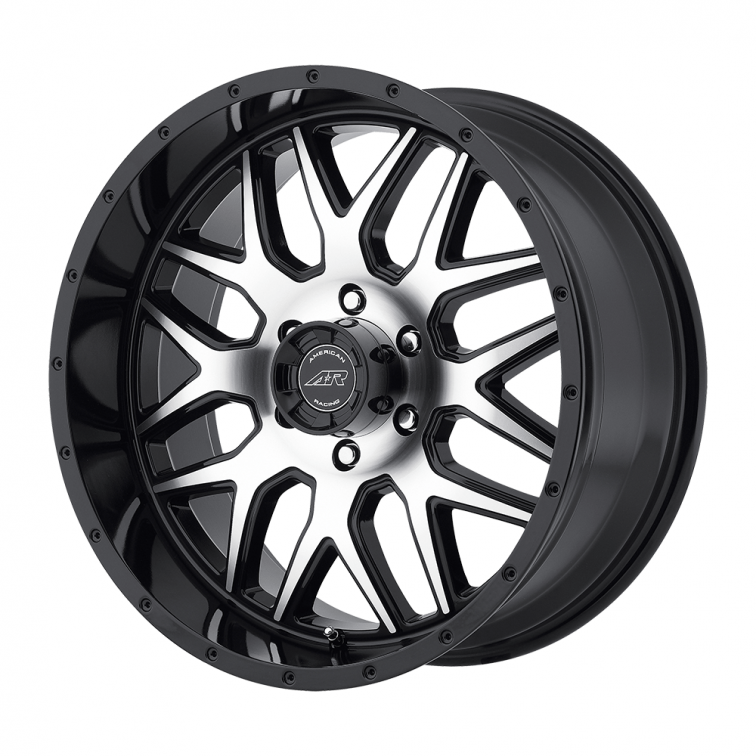 American Racing AR910  Gloss Black Machined