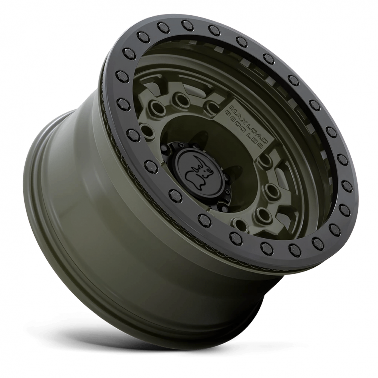 Black Rhino AVENGER BEADLOCK  Green w Black