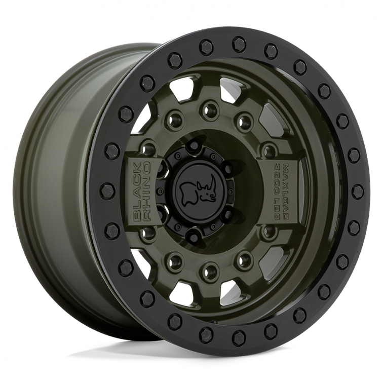 Black Rhino AVENGER BEADLOCK  Green w Black