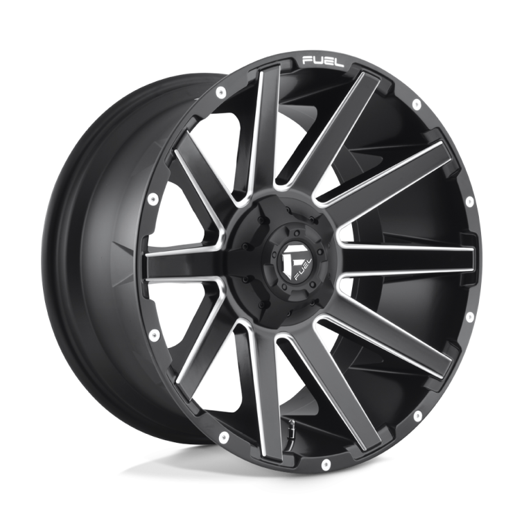Fuel D616 CONTRA + BFGoodrich All-Terrain T/A KO2 Black Milled