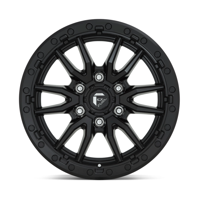 Fuel D679 REBEL + IronMan All Country AT2 Matte Black