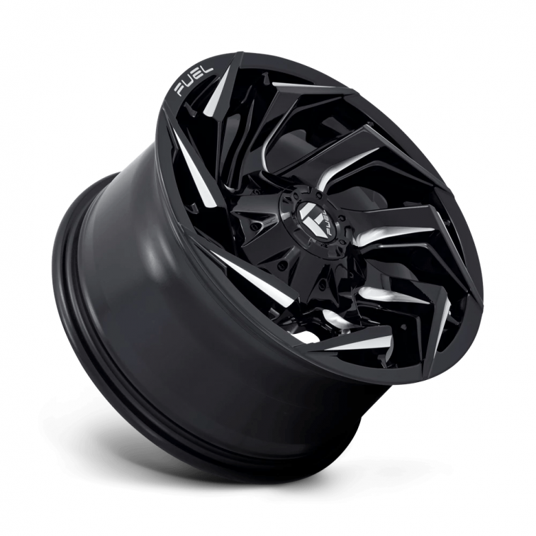 Fuel D753 REACTION  Gloss Black Milled