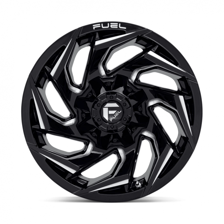 Fuel D753 REACTION  Gloss Black Milled