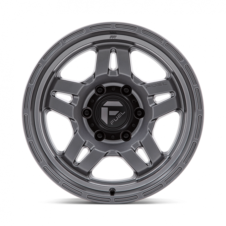 Fuel D801 OXIDE  Matte Gunmetal