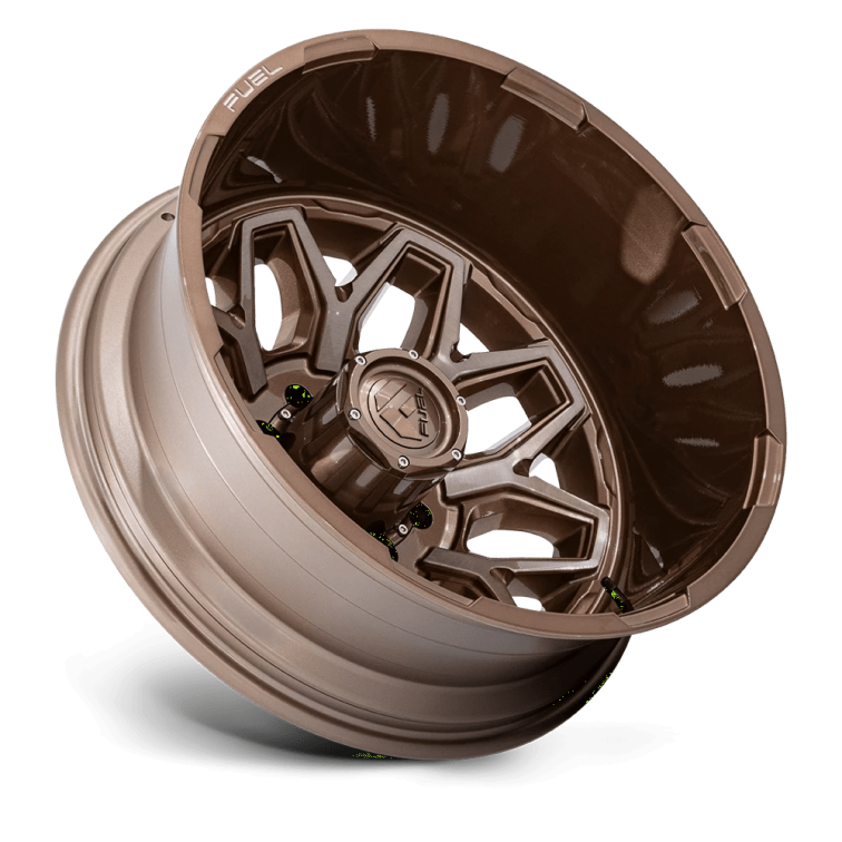 Fuel D876 FLUX DUALLY Bronze Wheels for Sale | WheelHero
