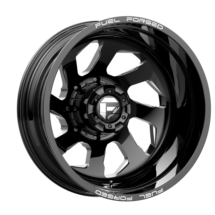 Fuel Forged DD39 FF39D  Gloss Black Milled