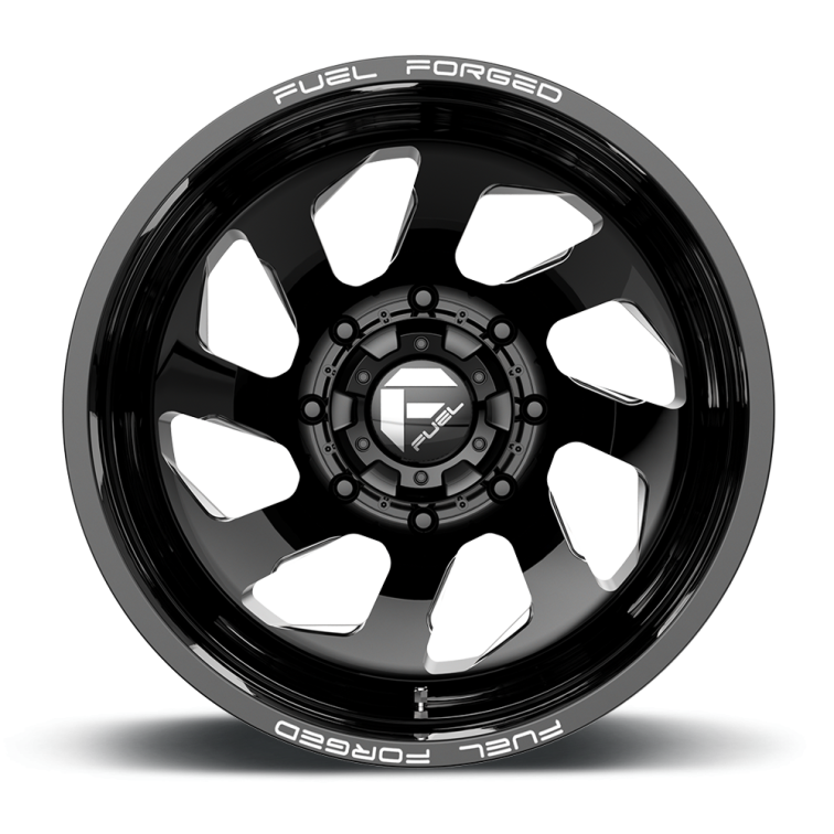 Fuel Forged DD39 FF39D  Gloss Black Milled