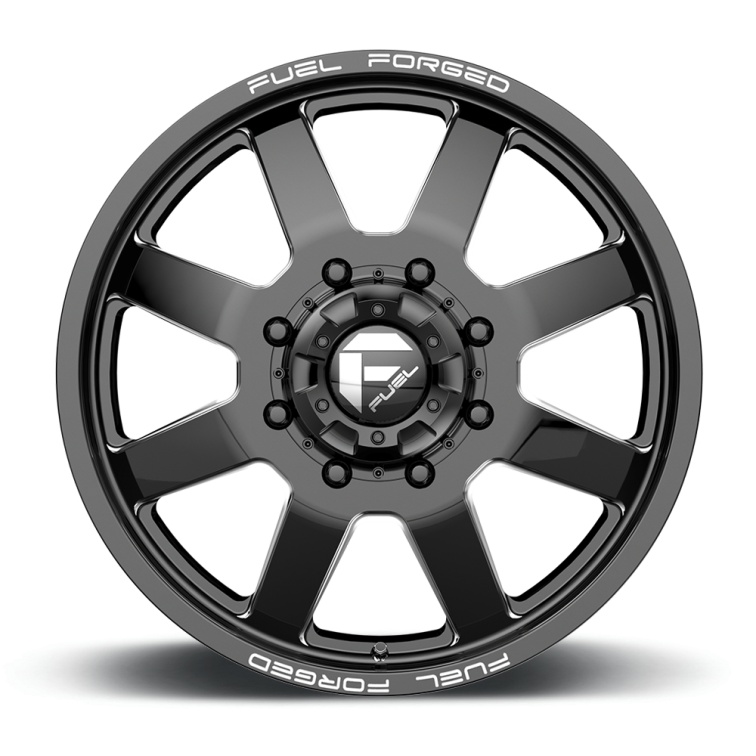 Fuel Forged DE09 FF09D  Black Milled