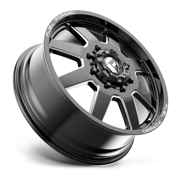 Fuel Forged DE09 FF09D  Black Milled