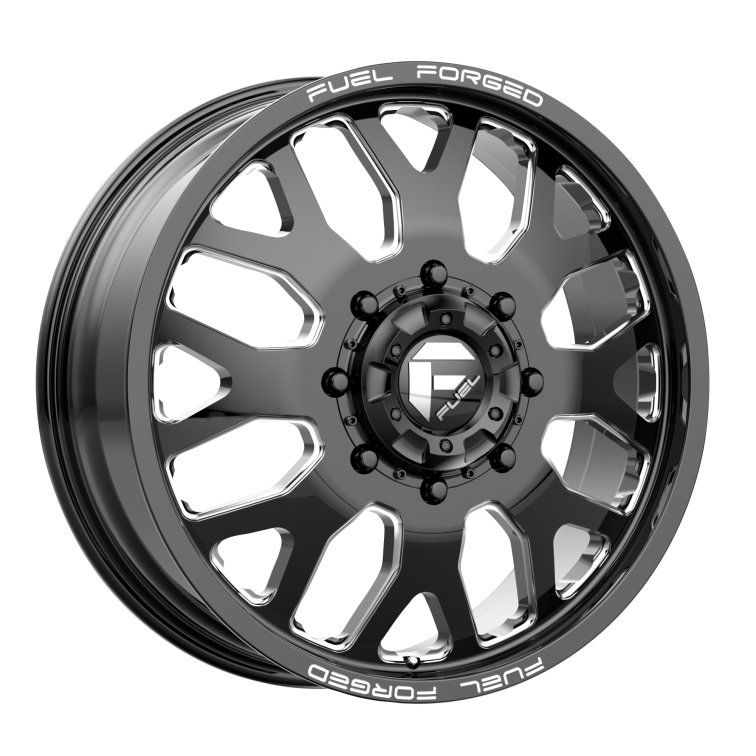 Fuel Forged DE19 FF19D  Gloss Black Milled