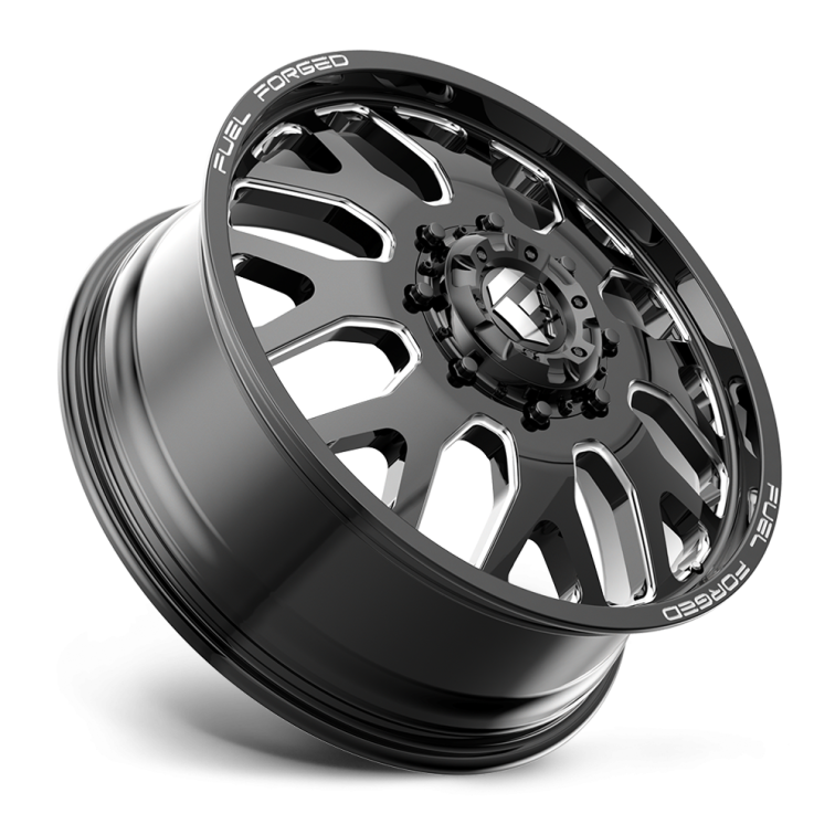 Fuel Forged DE19 FF19D  Gloss Black Milled