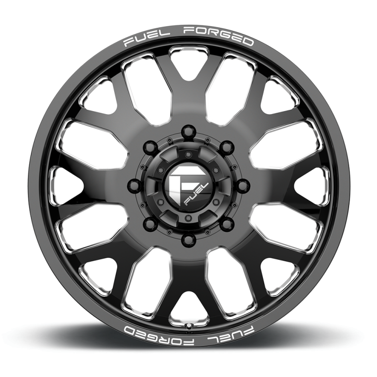 Fuel Forged DE19 FF19D  Gloss Black Milled