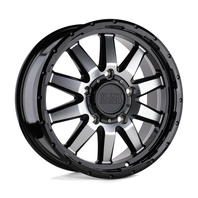 Black Rhino EXCURSION  Gloss Black Machined
