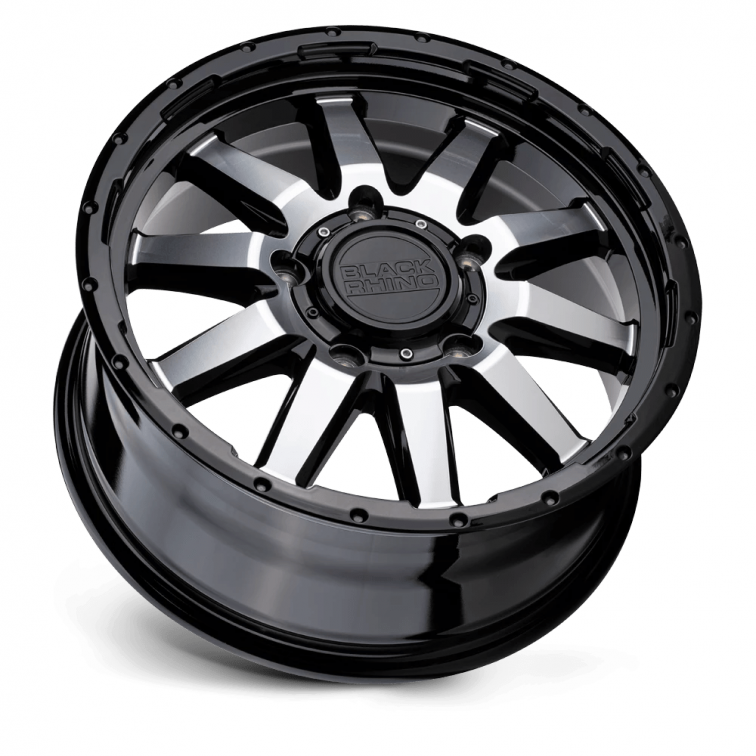 Black Rhino EXCURSION  Gloss Black Machined