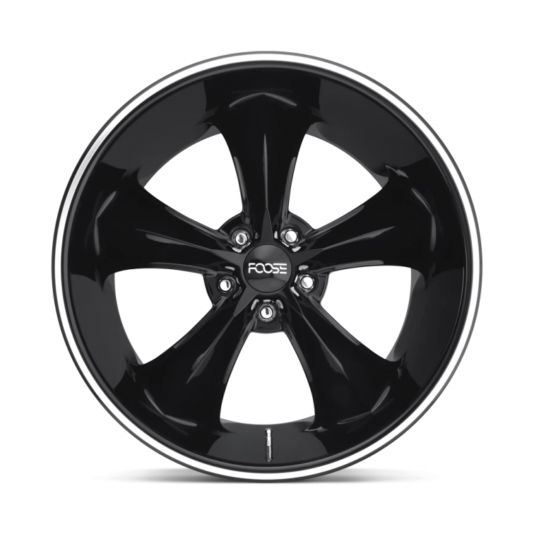 Foose F104 LEGEND  Gloss Black Milled