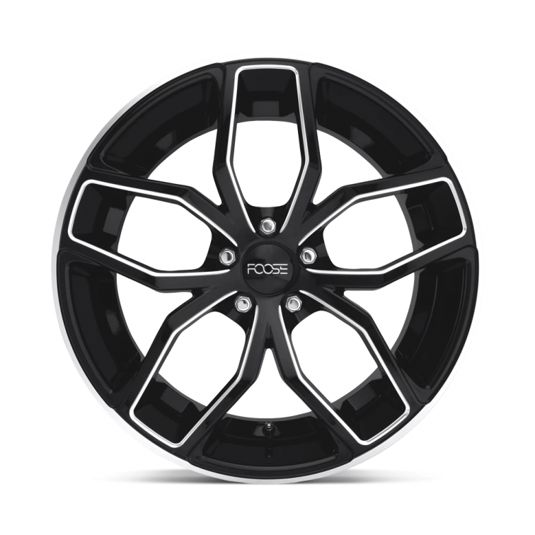 Foose F150 OUTCAST  Gloss Black Milled
