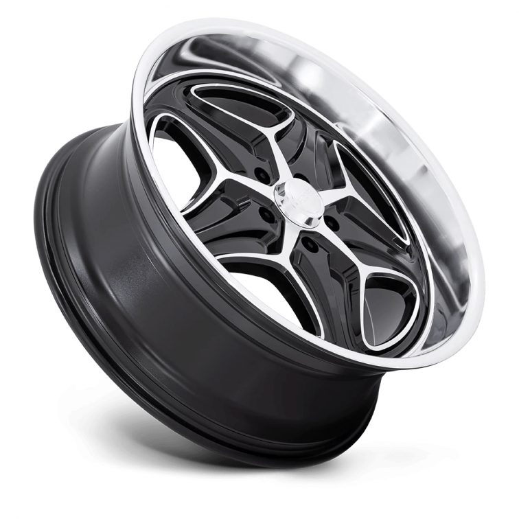 Foose F171 MERLOT  Gloss Black Machined