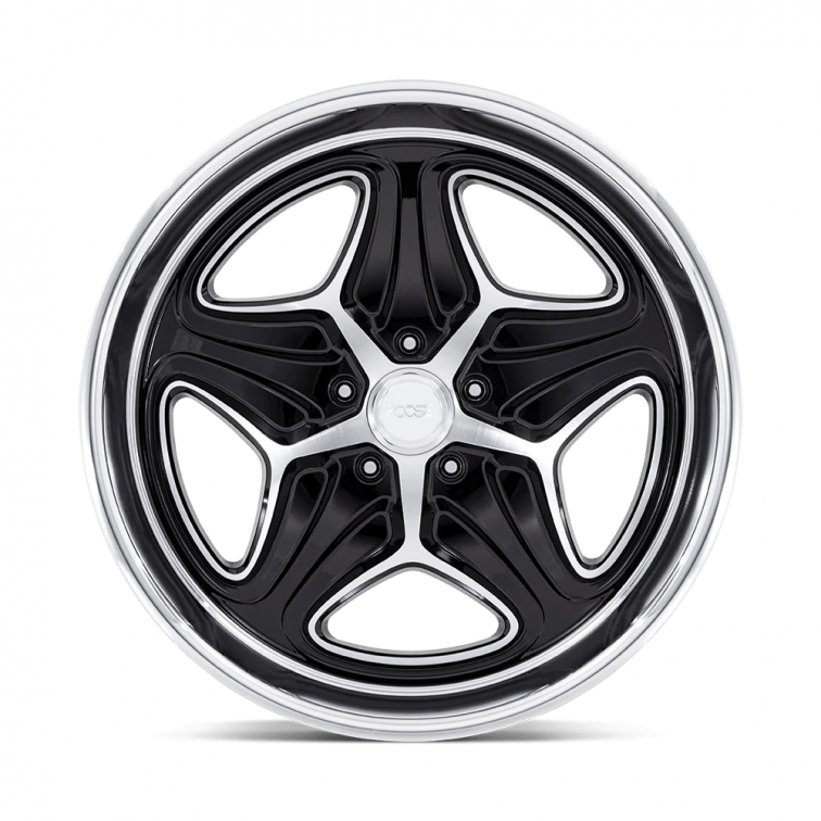 Foose F171 MERLOT  Gloss Black Machined