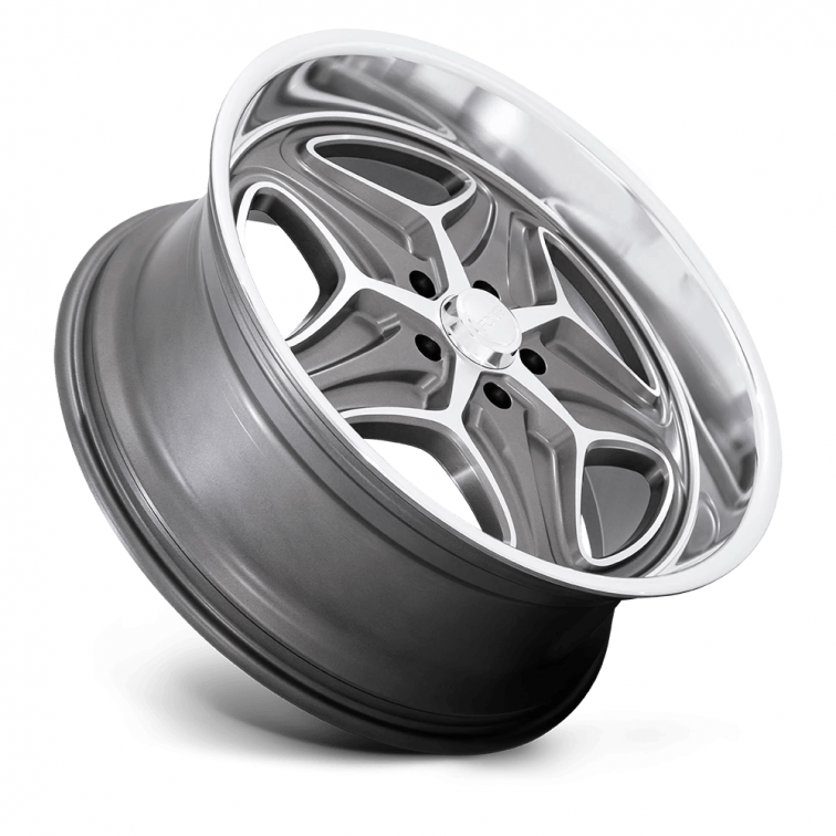 Foose F172 MERLOT  Machined Gunmetal