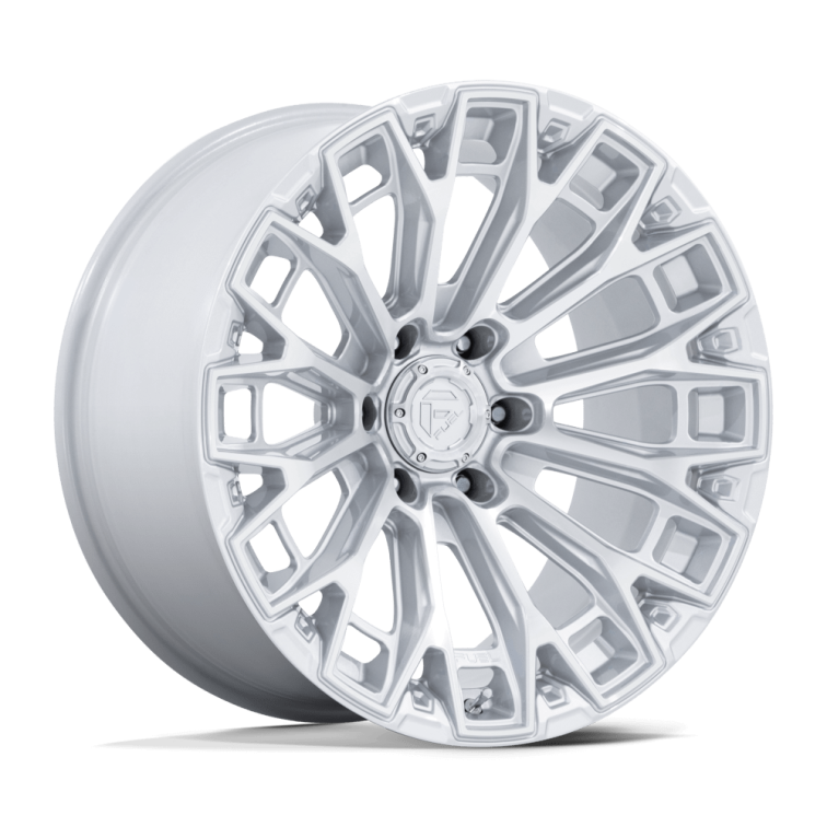Fuel FC882 TRAX Machined Silver Wheels for Sale | WheelHero