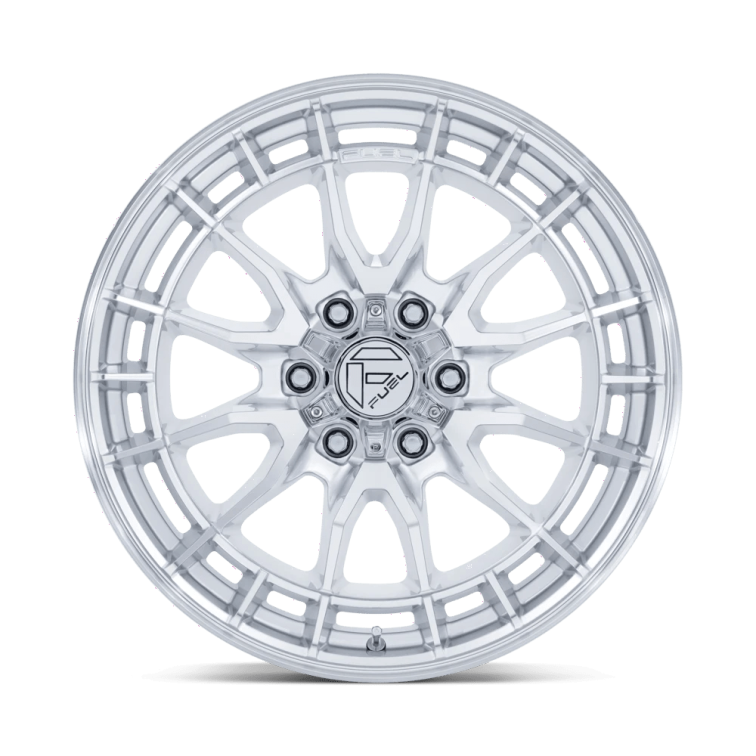 Fuel FC888 REVOLT Hyper Silver W/ Machined Face Wheels for