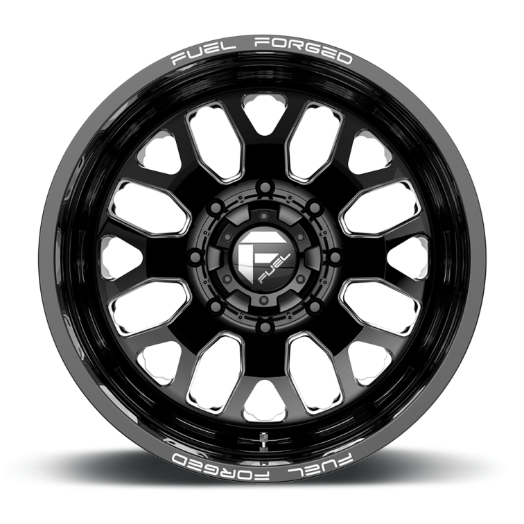 Fuel Forged FF19  Gloss Black Milled