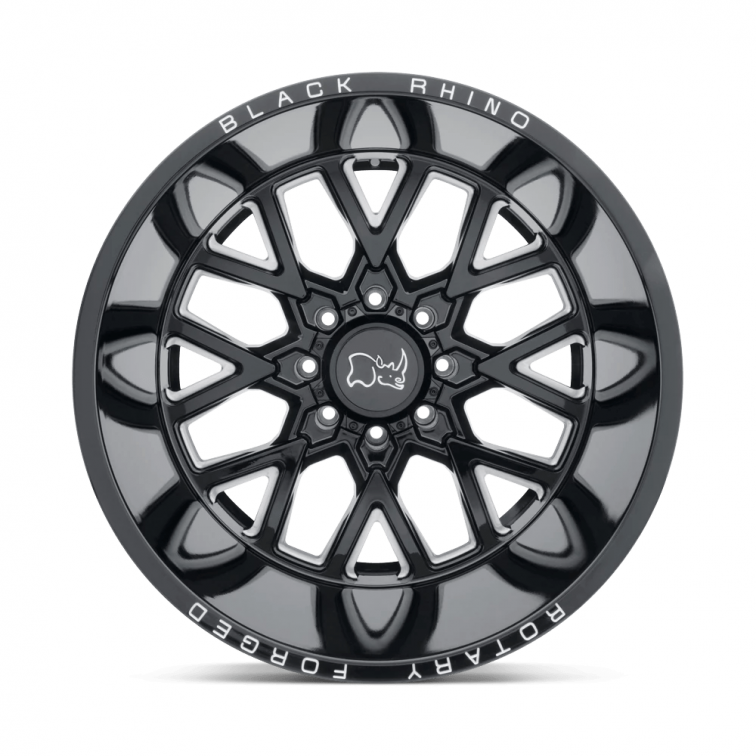 Black Rhino GRIMLOCK  Gloss Black Milled