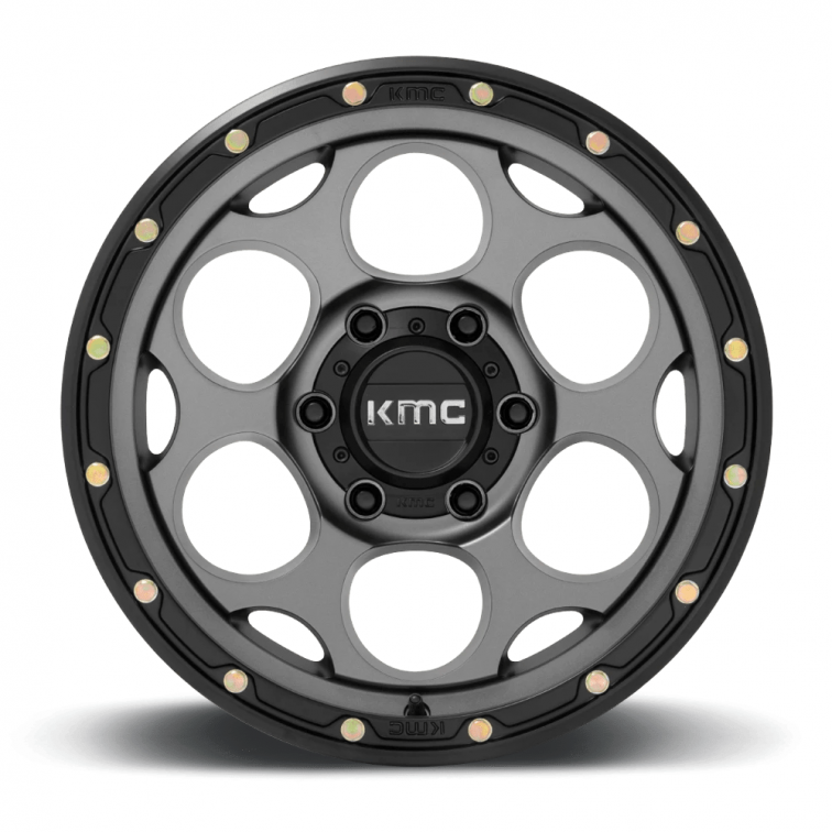 KMC KM541 DIRTY HARRY  Gray w Black