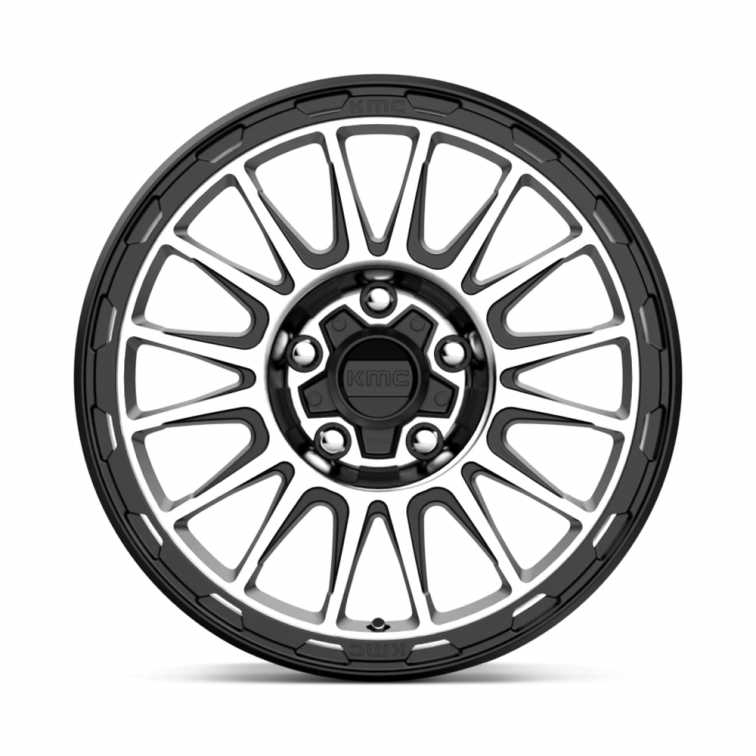 KMC KM542 IMPACT  Machined Black