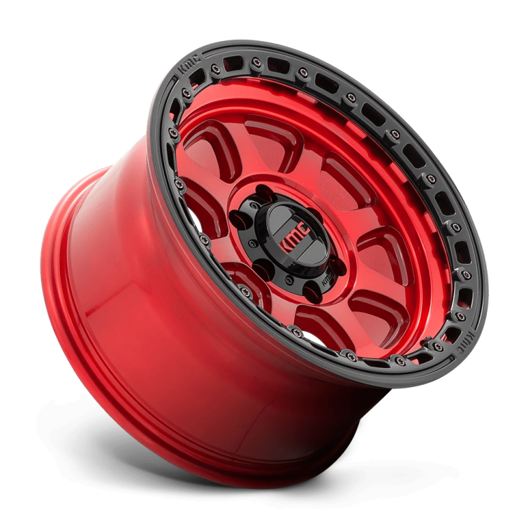 KMC KM548 CHASE  Red Black Lip