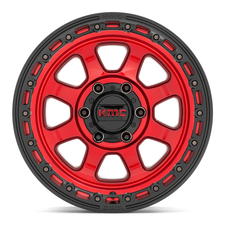 KMC KM548 CHASE  Red Black Lip